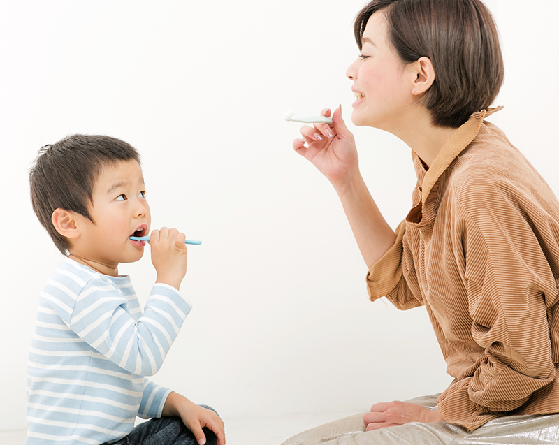 専用のデンタルケアルームでのトータルケア